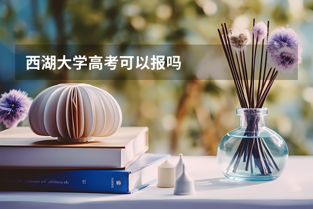 西湖大学高考可以报吗