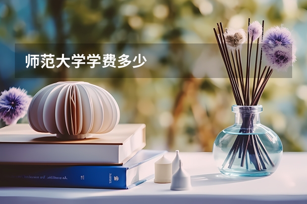 师范大学学费多少