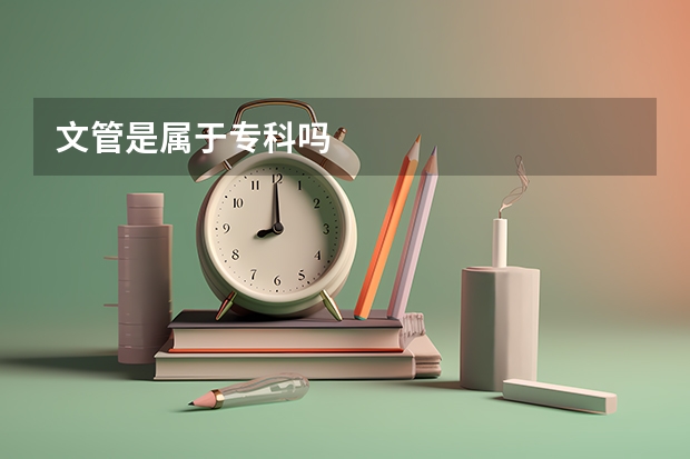 文管是属于专科吗