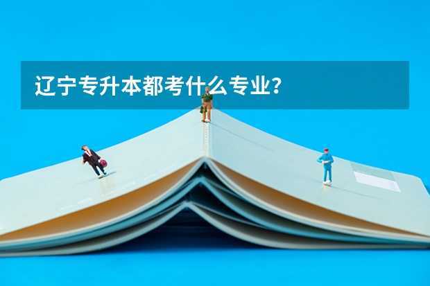 辽宁专升本都考什么专业？