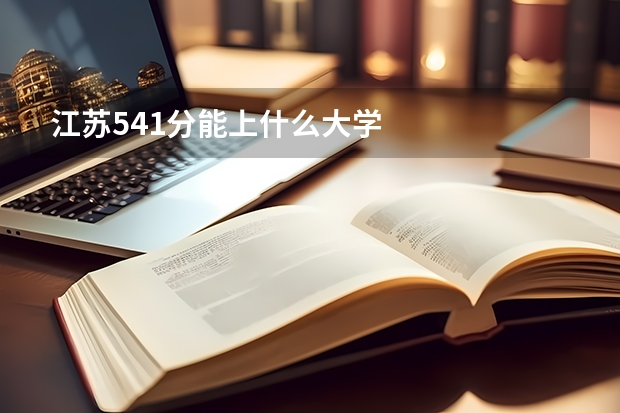 江苏541分能上什么大学
