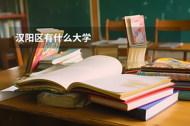 汉阳区有什么大学