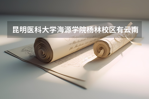 昆明医科大学海源学院杨林校区有云南省农村信用社联合社吗