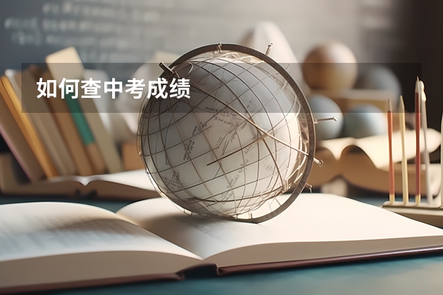 如何查中考成绩
