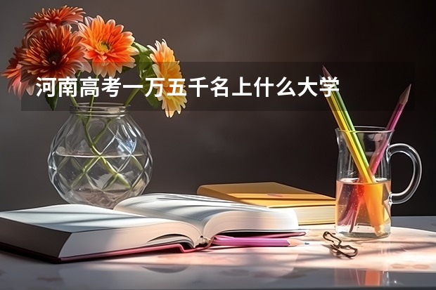 河南高考一万五千名上什么大学