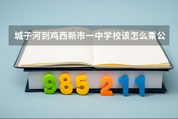 城子河到鸡西新市一中学校该怎么乘公交车