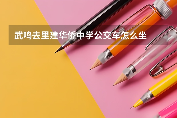 武鸣去里建华侨中学公交车怎么坐