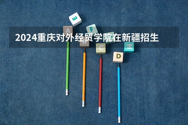2024重庆对外经贸学院在新疆招生计划介绍