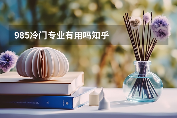 985冷门专业有用吗知乎