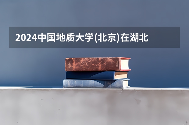 2024中国地质大学(北京)在湖北招生计划介绍