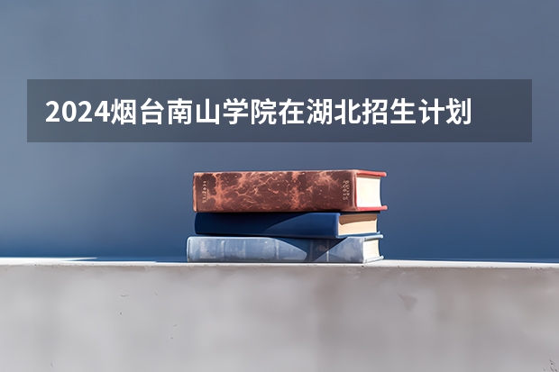 2024烟台南山学院在湖北招生计划介绍