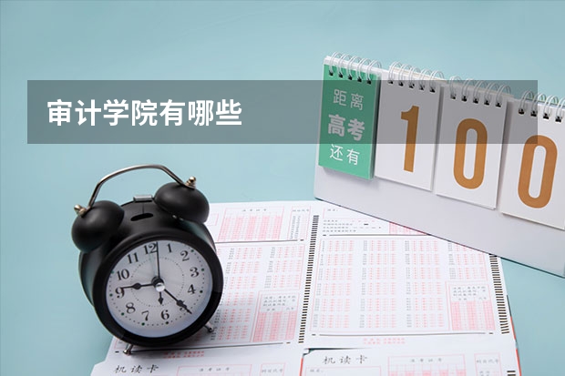 审计学院有哪些