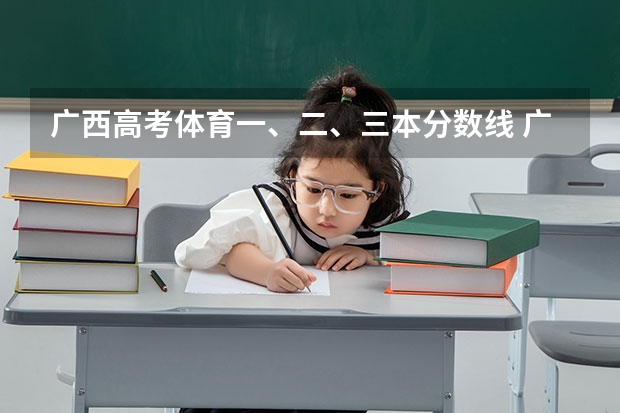 广西高考体育一、二、三本分数线 广西370分能上大学体育特长生分数线