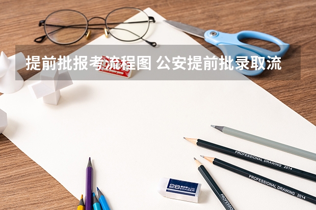 提前批报考流程图 公安提前批录取流程