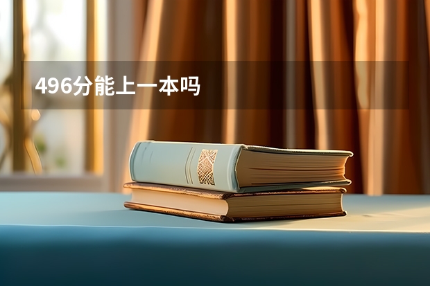 496分能上一本吗