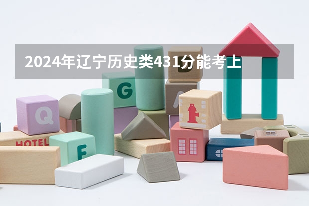 2024年辽宁历史类431分能考上什么大学？