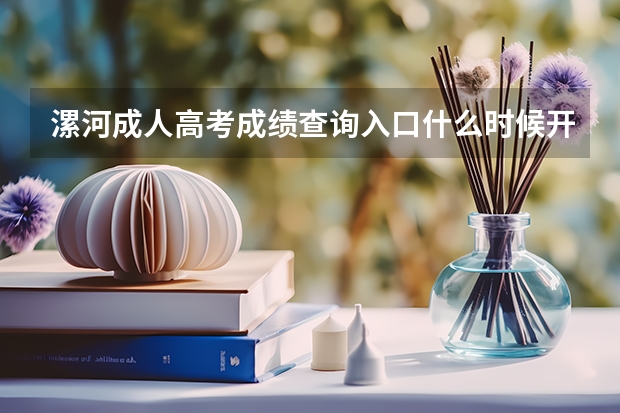 漯河成人高考成绩查询入口什么时候开通？