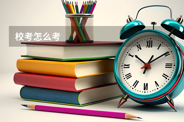 校考怎么考
