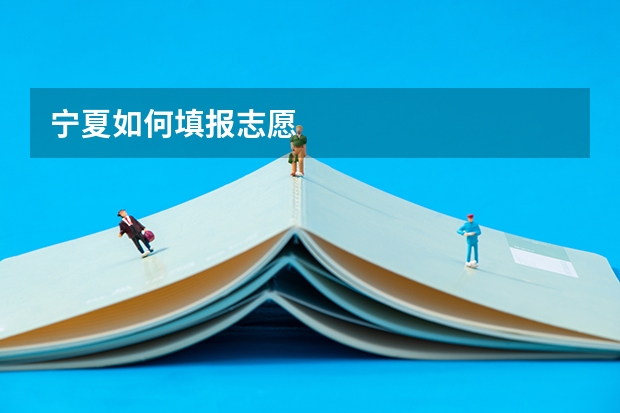 宁夏如何填报志愿