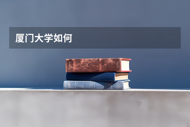 厦门大学如何