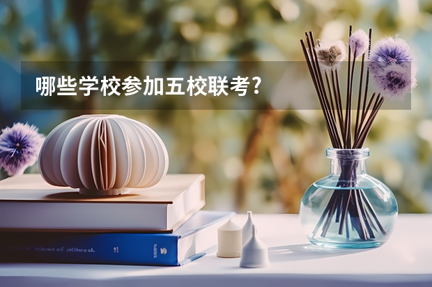 哪些学校参加五校联考?