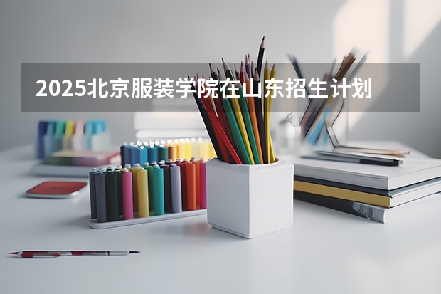 2025北京服装学院在山东招生计划人数一览表