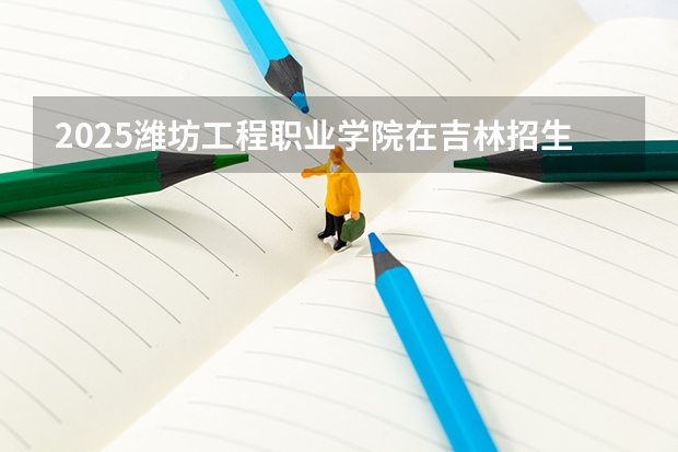 2025潍坊工程职业学院在吉林招生计划一览表