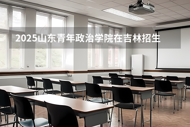 2025山东青年政治学院在吉林招生计划一览表
