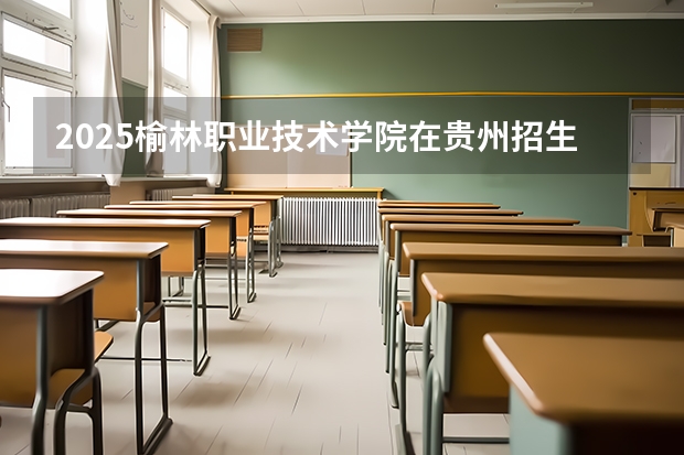 2025榆林职业技术学院在贵州招生计划一览表