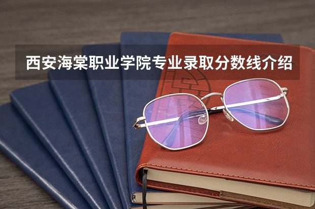 西安海棠职业学院专业录取分数线介绍