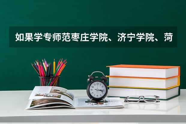 如果学专师范枣庄学院、济宁学院、菏泽学院、滨州学院、德州学院、泰山学院哪个比较好?