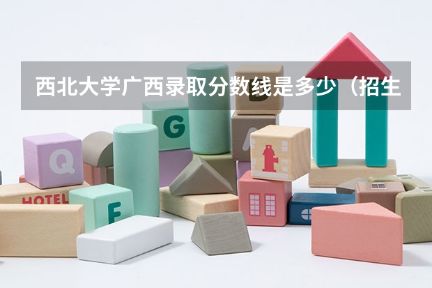 西北大学广西录取分数线是多少（招生人数）
