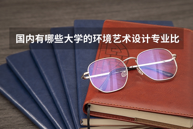 国内有哪些大学的环境艺术设计专业比较好？