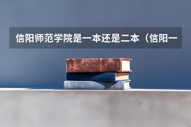 信阳师范学院是一本还是二本（信阳一本大学有几个）