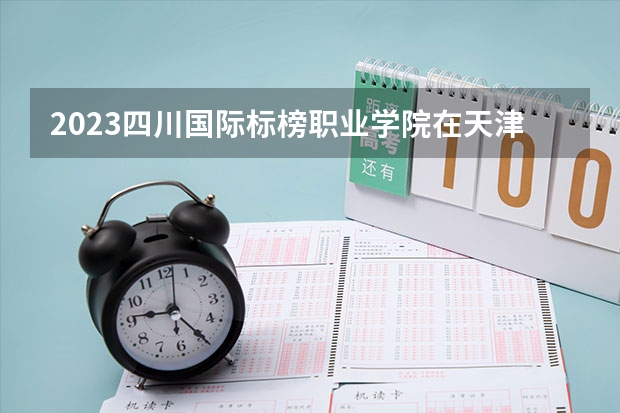 2023四川国际标榜职业学院在天津高考专业招生计划多少人(历年招生计划)