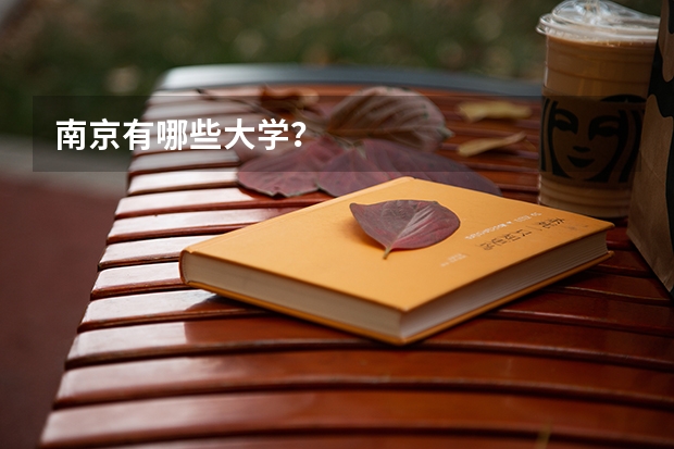 南京有哪些大学？