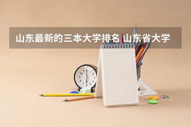 山东最新的三本大学排名 山东省大学排名