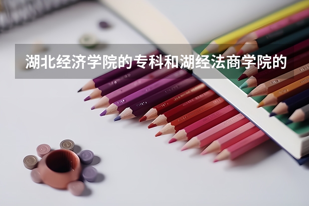 湖北经济学院的专科和湖经法商学院的专科有什么区别?哪个好些?